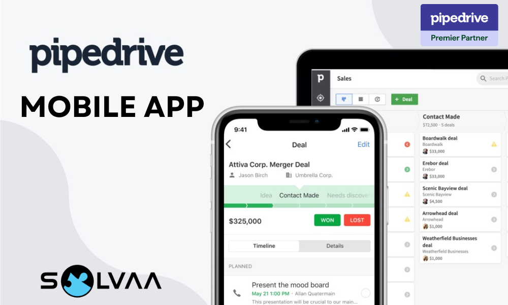 Optimise Your Sales Journey On-the-Go with Pipedrive’s CRM Mobile App